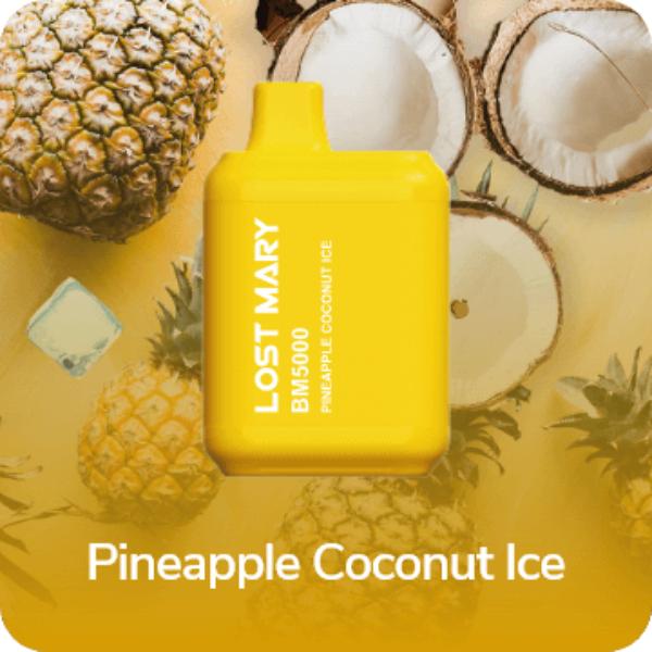 Best Deal Lost Mary BM5000 Puffs Disposable Pineapple Coconut Ice