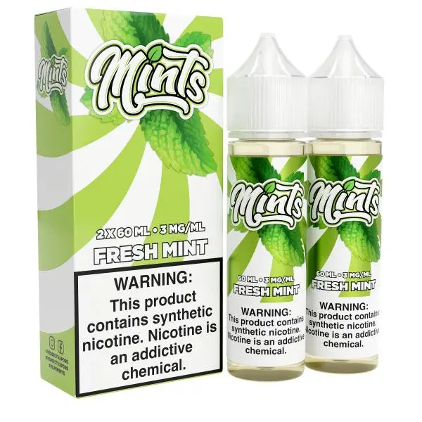 Best Deal Mints 2x60ML Vape Juice - Fresh Mint