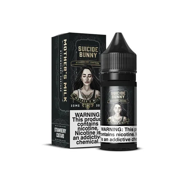 Suicide Bunny Salt - Mother's Milk (Strawberry Custard) - 30ml