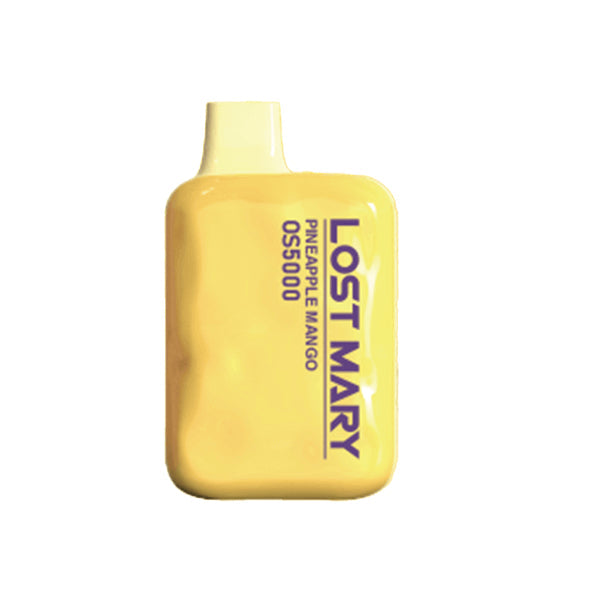 Best Deal Lost Mary OS5000 Rechargeable Vape Disposable by Elf Bar 13mL Pineapple Mango