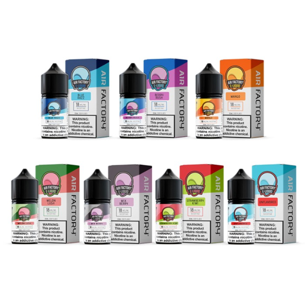Best Flavors Air Factory 30mL Salts Vape Juice -