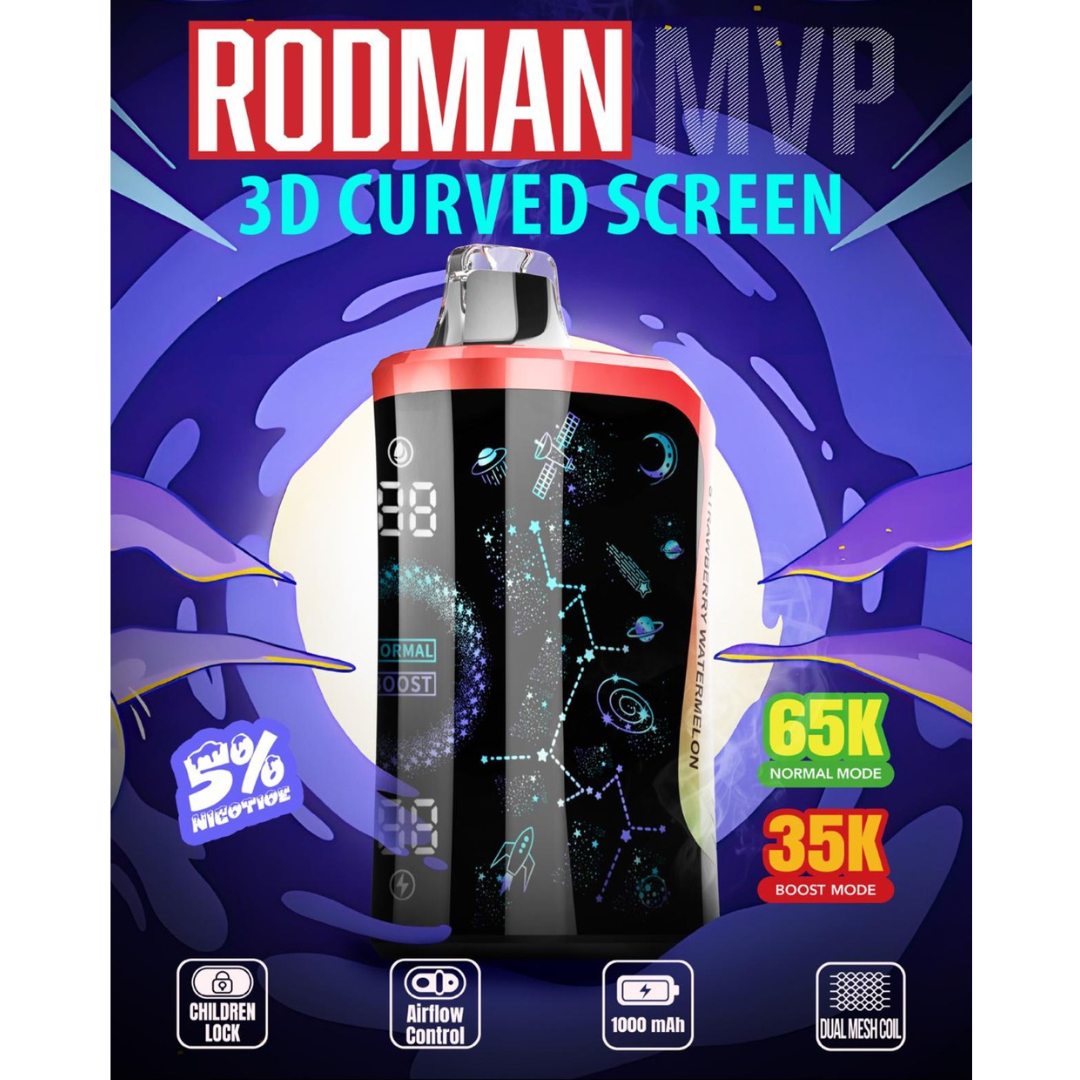 RODMAN MVP 65K Puffs Disposable Vape