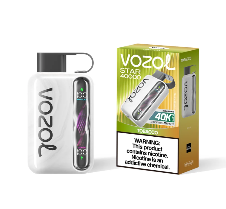 Best Deal Vozol Star 40k Puffs Disposable Vape 10 Pack - Tobacco