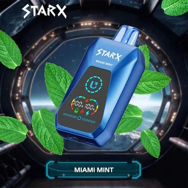 Best Deal UPENDS STARX S20000 Rechargeable Disposable Vape 21mL 5 Pack  Miami Mint