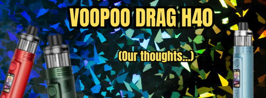 VOOPOO DRAG H40 Pro: Big Performance in a Surprisingly Compact Pod Mod