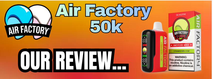 Air Factory Finally Brings Its Flavor Expertise to a Disposable