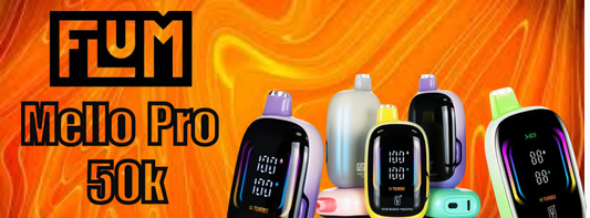 Flum Mello Pro 50K Puffs Disposable Vape: Fantastic Design and Wonderful Flavors!
