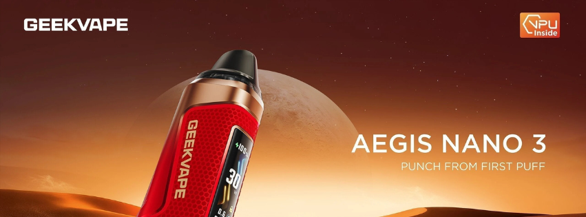 The Geek Vape Aegis Nano 3 Delivers Big Features in a Compact Package