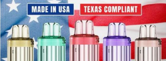 texas compliant disposable vapes