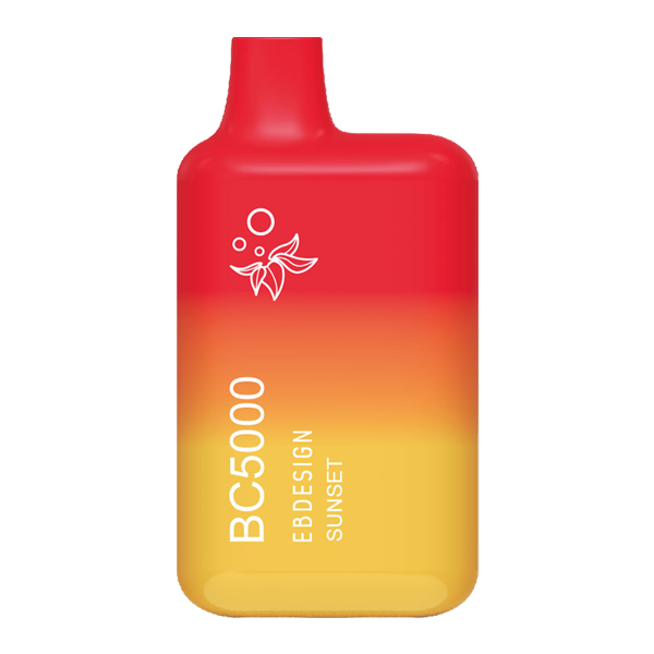 EB Designs BC5000 Disposable Vape 13mL Best Flavor Sunset