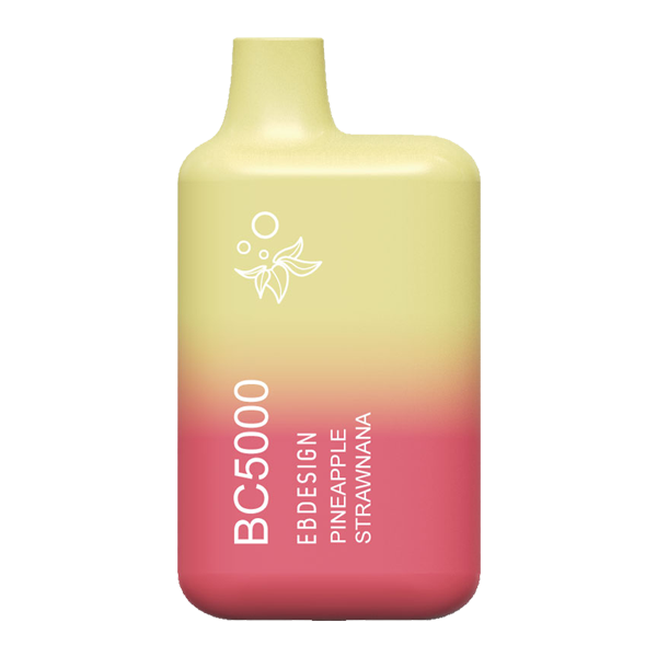EB Designs BC5000 Disposable Vape 13mL Best Flavor Pineapple Strawnana