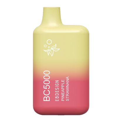 EB Designs BC5000 Disposable Vape 13mL Best Flavor Pineapple Strawnana