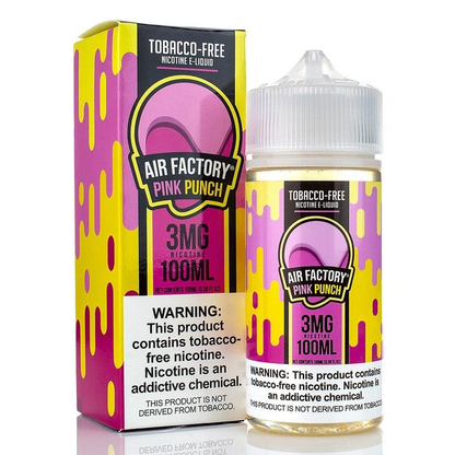 Air Factory TFN 100mL Vape Juice Best Flavor Pink Punch