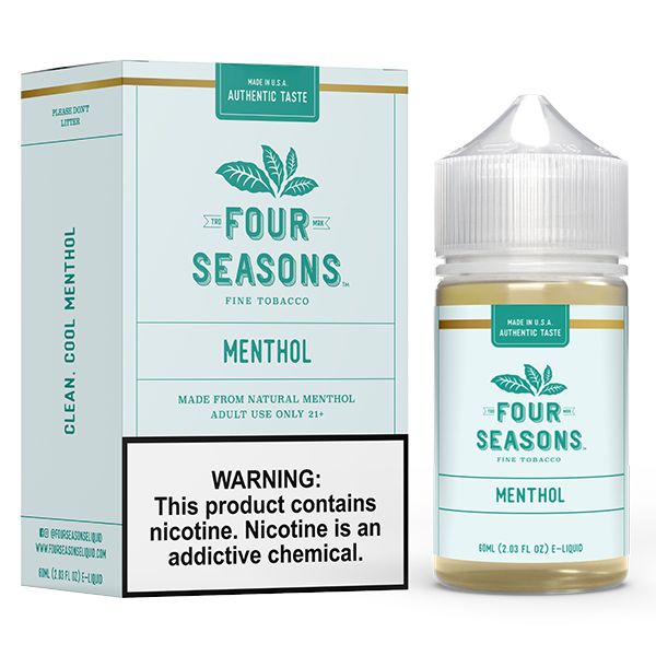 Four Seasons E-liquids - Menthol - 60ml