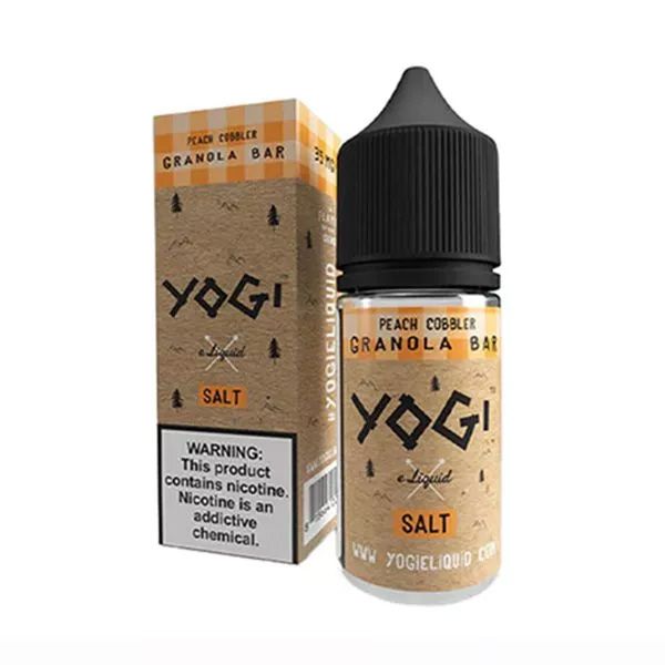 Yogi E-Liquid - Peach Cobbler Granola Bar - 60ml