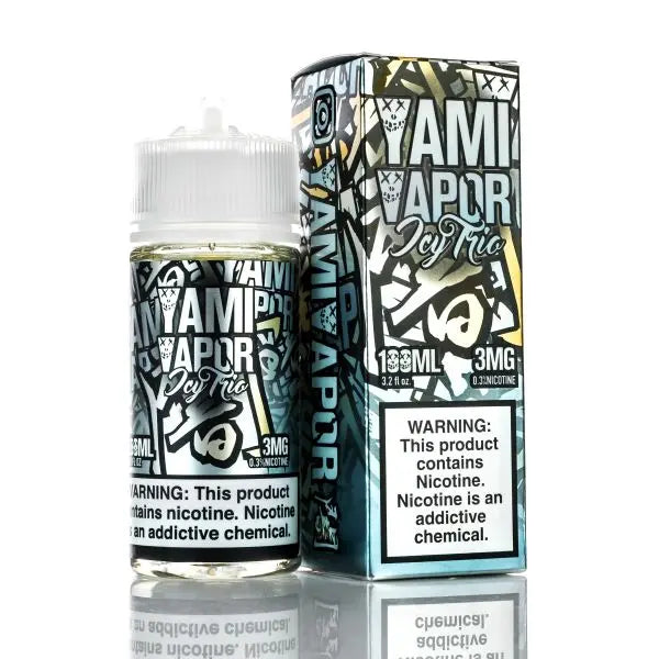 Yami Vapor Icy Trio - Strawkiwi Lychee - 100ml
