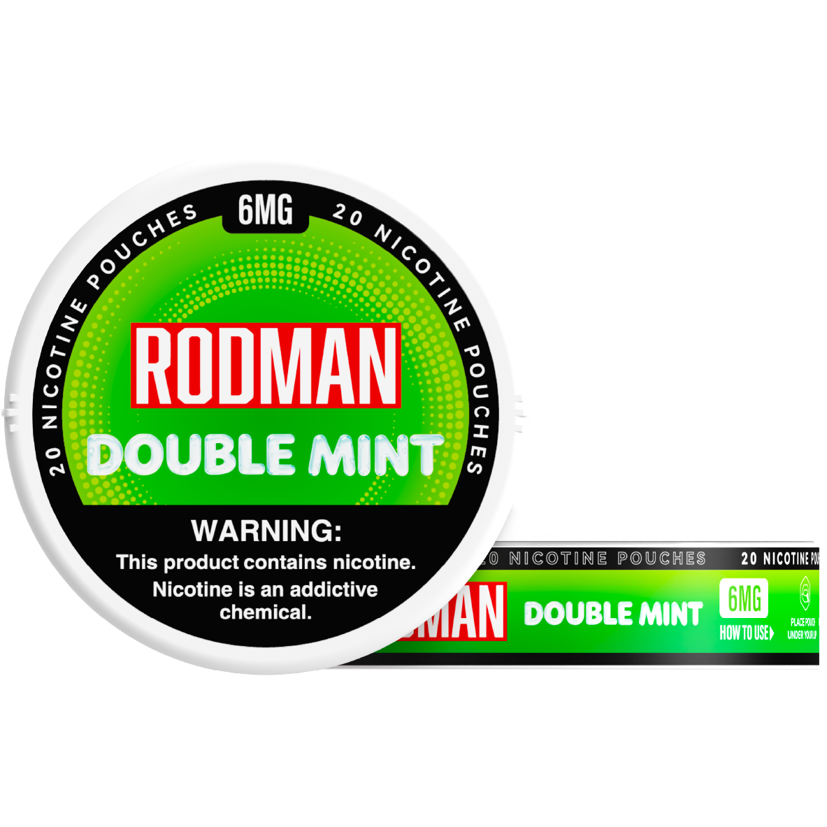Rodman Dry+ Nicotine Pouches