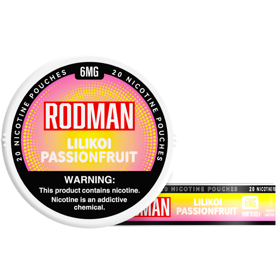 Rodman Dry+ Nicotine Pouches
