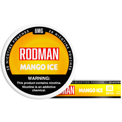 Rodman Dry+ Nicotine Pouches