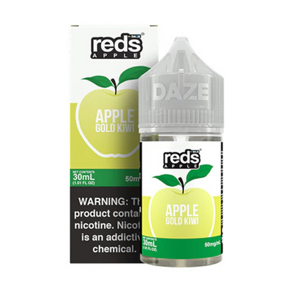 Best Deal 7Daze Reds Salt 30ML Vape Juice - Gold Kiwi