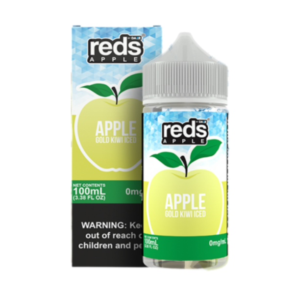Best Deal 7Daze Reds Salt 30ML Vape Juice - Gold Kiwi Iced