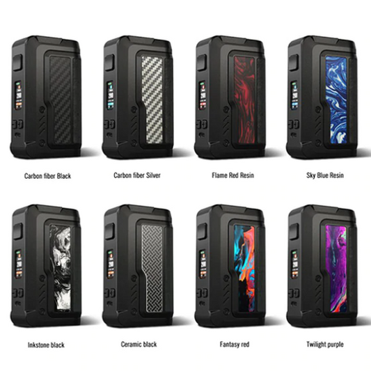 Vandy Vape GAUR-21 200w Mod Best Colors Carbon Fiber Black Carbon Fiber Silver Flame Red Resin Sky Blue Resin Inkstone Black Ceramic Black Fantasy Red Twilight Purple