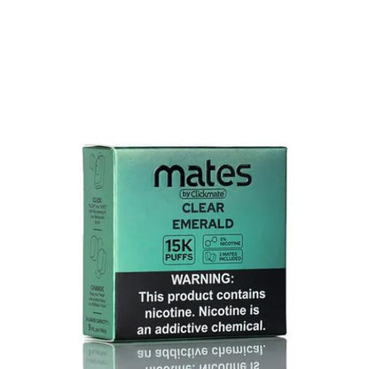 Best Deal 7 Daze Clickmate Mates Recharge 5% Nic - Clear Emerald