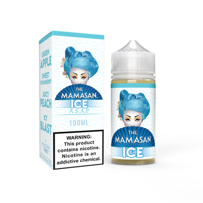  The Mamasan 100mL Vape Juice Best Flavor Asap Ice