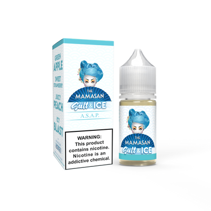 The Mamasan Salt 30ML Vape Juice Best Flavor A.S.A.P. Salt & Ice
