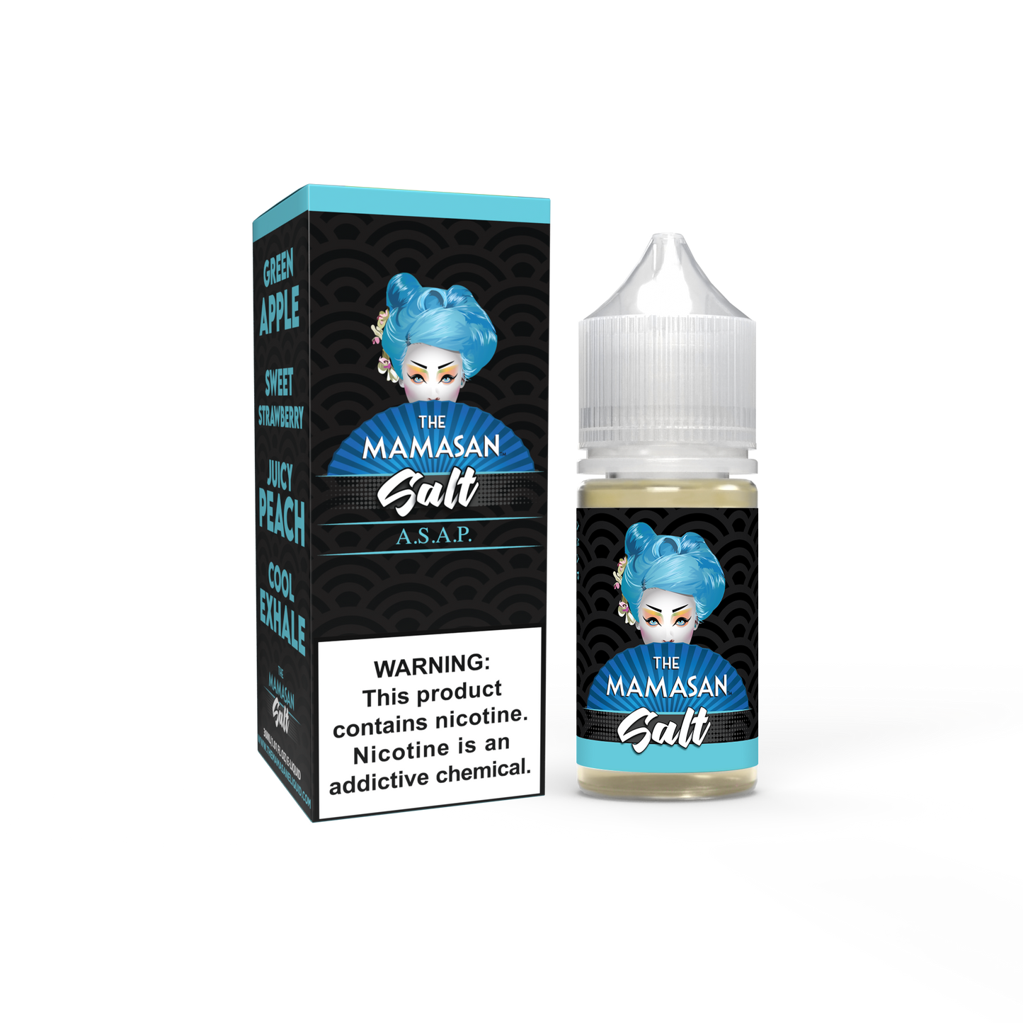 The Mamasan Salt 30ML Vape Juice Best Flavor A.S.A.P. Salt