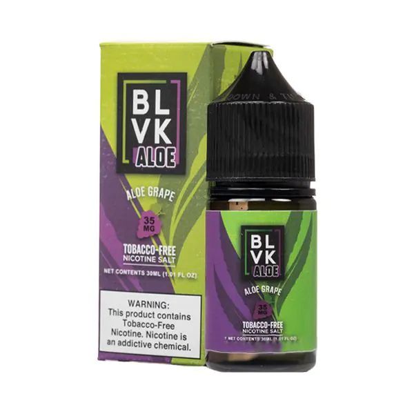 BLVK ALOE TFN Salt Series 30mL Vape Juice - Aloe Grape