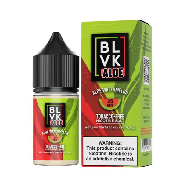BLVK ALOE TFN Salt Series 30mL Vape Juice - Aloe Watermelon