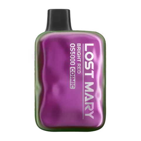 Lost Mary OS5000 Cosmic Edition Disposable Vape 13mL 10 Pack Best Flavor Bright Red