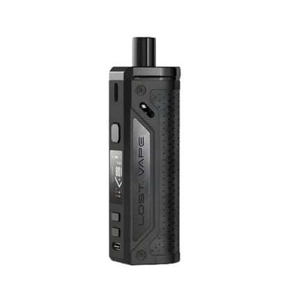 Best Deal Lost Vape Thelema Pod Kit 80w - Black/Grain Leather