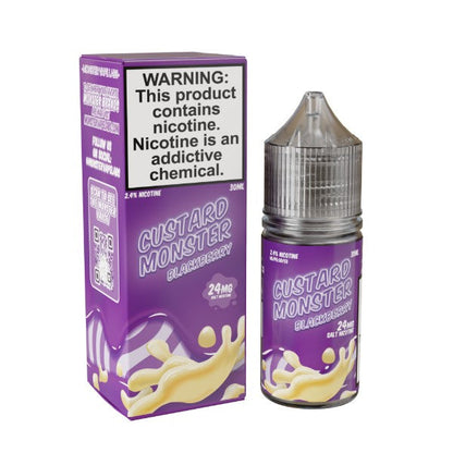 Custard Monster Salt 30 ML Vape Juice Best Flavor Blackberry