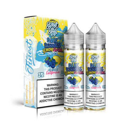 Best Deal The Finest Sweet & Sour Edition 120mL - Blue Berries Lemon Swirl On Ice