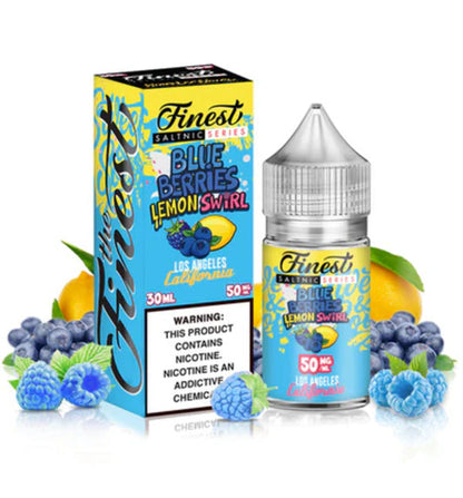 Best Flavor The Finest Sweet & Sour Edition Salt 30ML Vape Juice - Blueberries Lemon Swirl