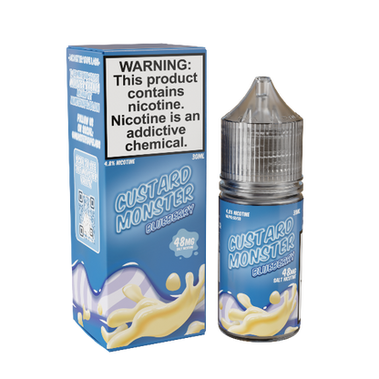 Best Deal Custard Monster Salt 30 ML Vape Juice Best Flavor Blueberry