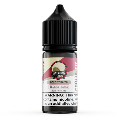 Best Deal Air Factory 30mL Salts Vape Juice - Bold Tobacco
