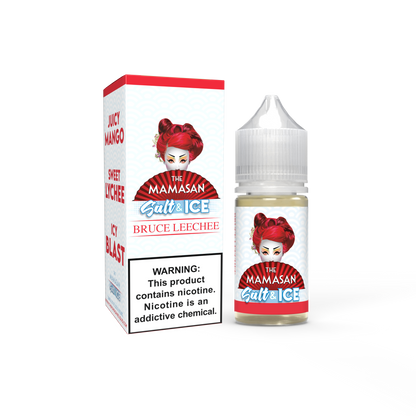 The Mamasan Salt 30ML Vape Juice Best Bruce Leechee Salt & Ice