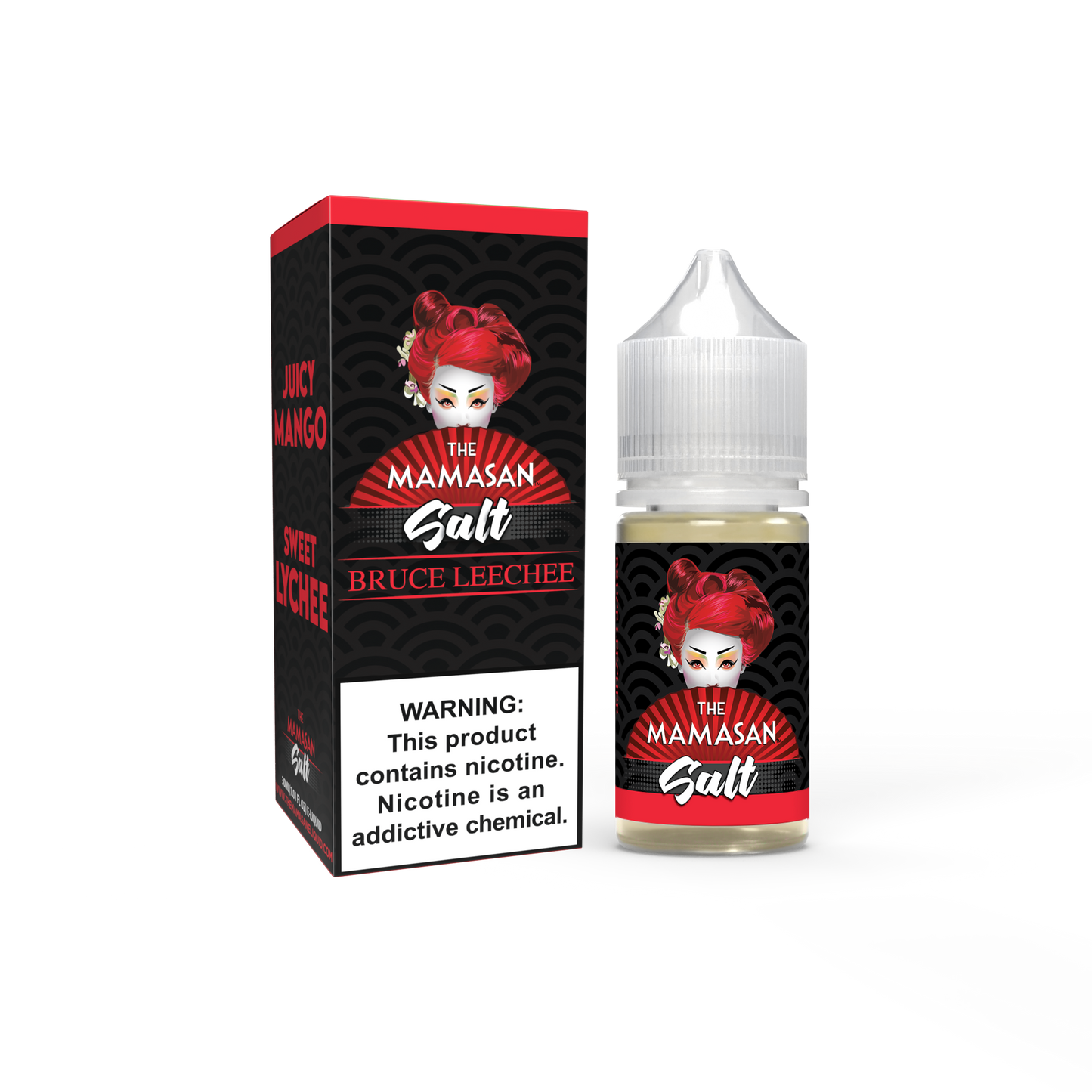 The Mamasan Salt 30ML Vape Juice Best Flavor Bruce Leechee Salt