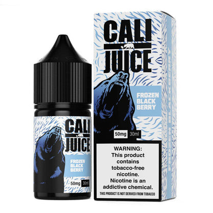 Best Deal Cali Juice Salt 30mL Vape Juice Series - Frozen Blackberry