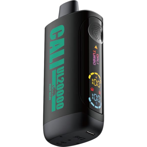 Best Deal Cali UL20000 Black Series Disposable Vape 20mL (5 Pack) - Crazy  Melon
