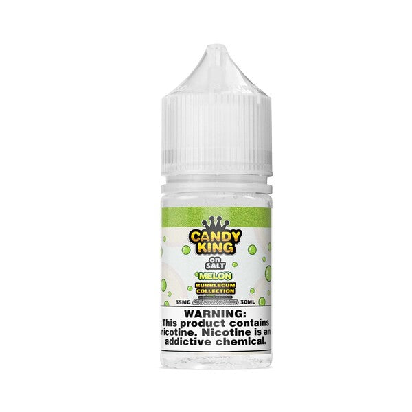 Best Deal Candy King Bubblegum Salt 30mL Vape Juice - Melon