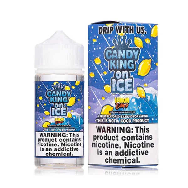 Best Deal Candy King On Ice 100mL Vape Juice - Lemon Drops On Ice