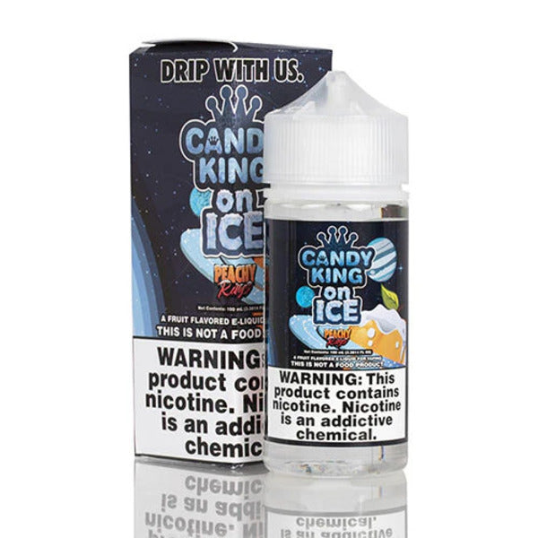 Best Deal Candy King On Ice 100mL Vape Juice - Peachy Rings On Ice