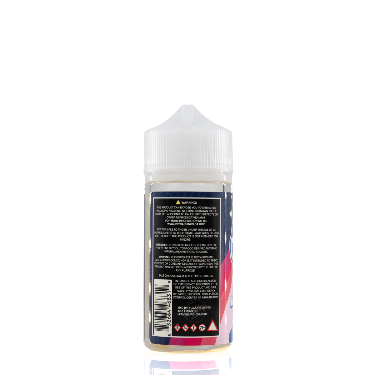 Chubby Bubble Vapes - Bubble Razz - 100ml