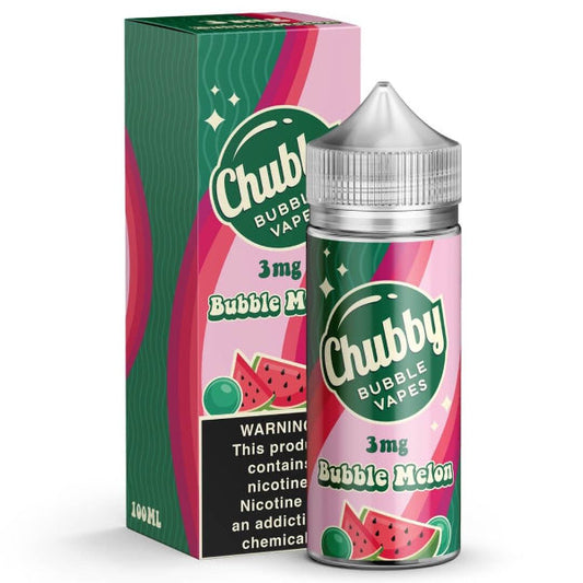 Chubby Bubble Vapes 100mL Bubble Melon