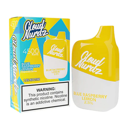 Best Deal Cloud Nurdz 4500 Puffs Disposable Vape 12mL Blue Raspberry Lemon