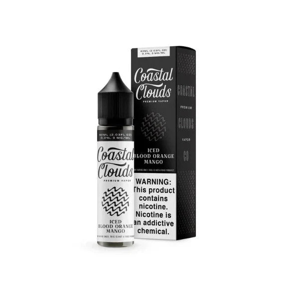Best Deal Coastal Clouds Vape Juices 60mL (0mg) - Iced Blood Orange Mango
